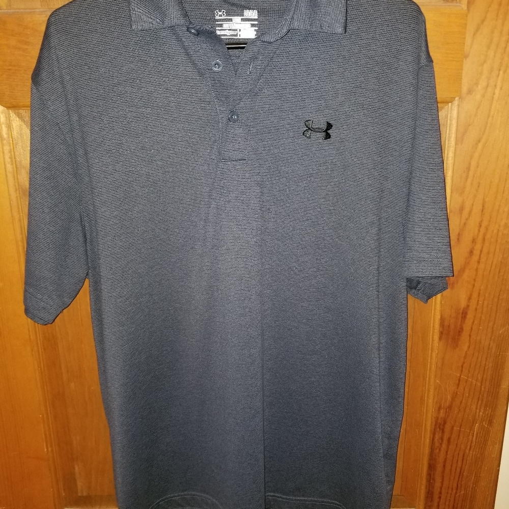 Under Armour Gray Polo Shirt